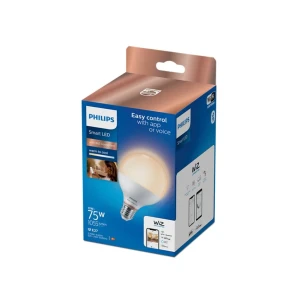 Bec led smart philips globe wiz 11 w e27 2700 - 6500 k 1055 lm 220 - 240 v Thumbnail 2