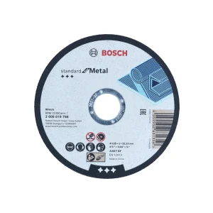 Disc de tăiat pentru metal standard 125 * 22.23 mm bosch