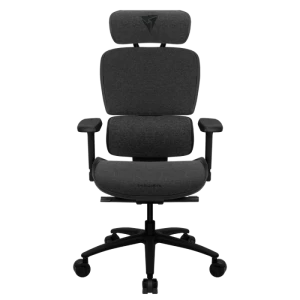 Офисное кресло ThunderX3 XTC Loft, Вентилируемая Cетка, Искусственная Кожа, Темно-серый