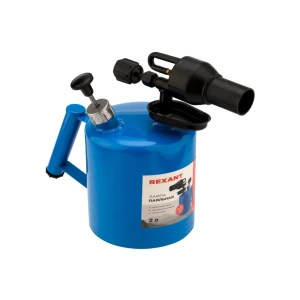 Лампа паяльная pl-2 1200 г/ч 2 л бензин rexant