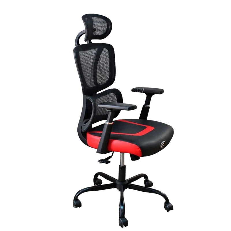 Scaun gaming havit gc919, pvc piele, negru | roșu 12