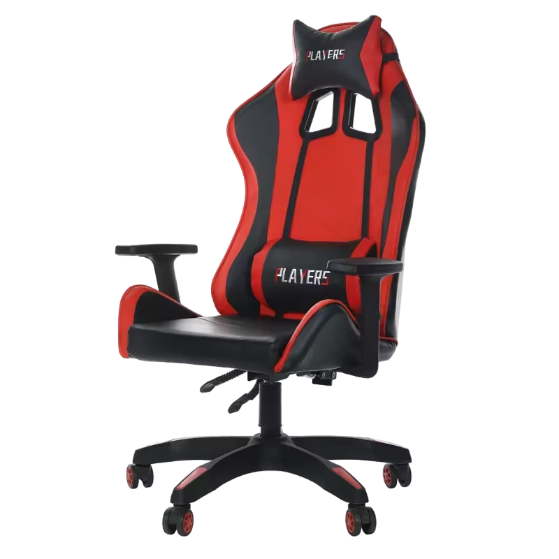 Scaun gaming havit gc919, pvc piele, negru | roșu 4