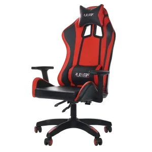 Scaun gaming havit gc919, pvc piele, negru | roșu Thumbnail 4