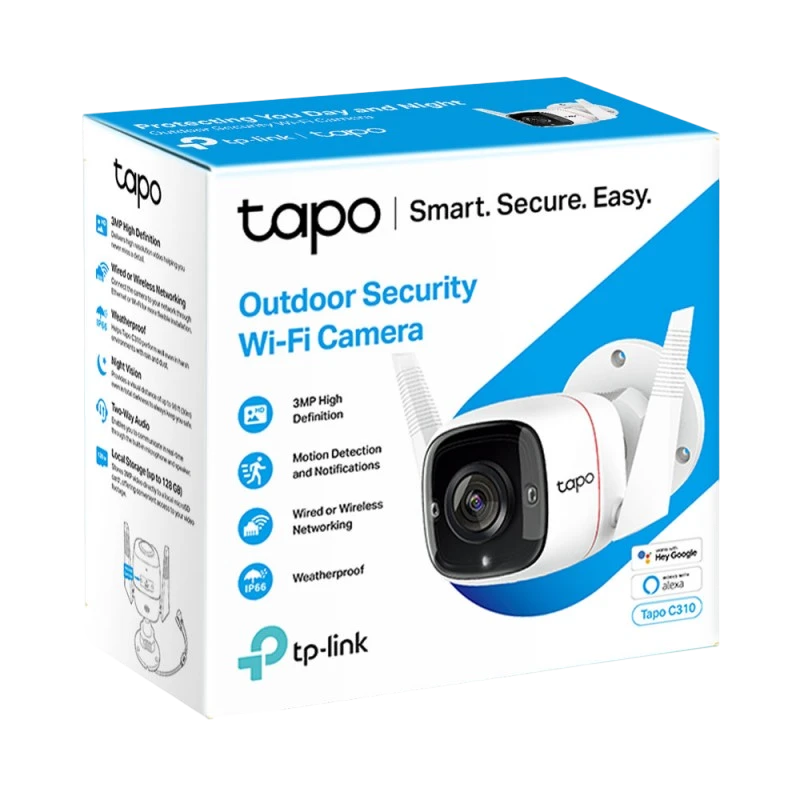 Camera de supraveghere smart tp-link tapo c310, alb 16