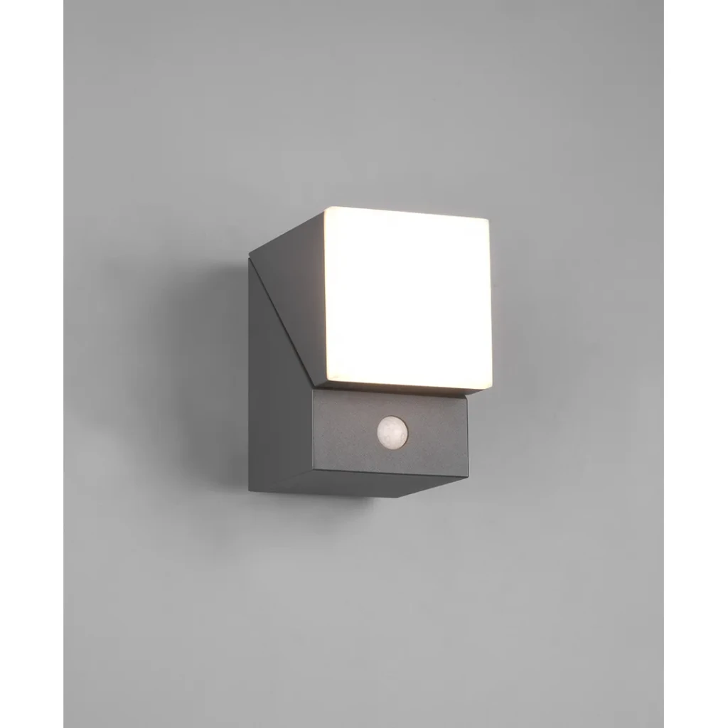 Aplică led cu senzor avon 7 w smd 800 lm 220 - 240 v ip54 trio 3