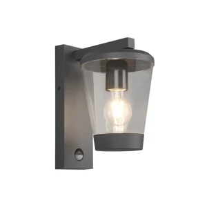 Настенный светильник с датчиком cavado 40 вт e27 220 - 240 в ip44 trio