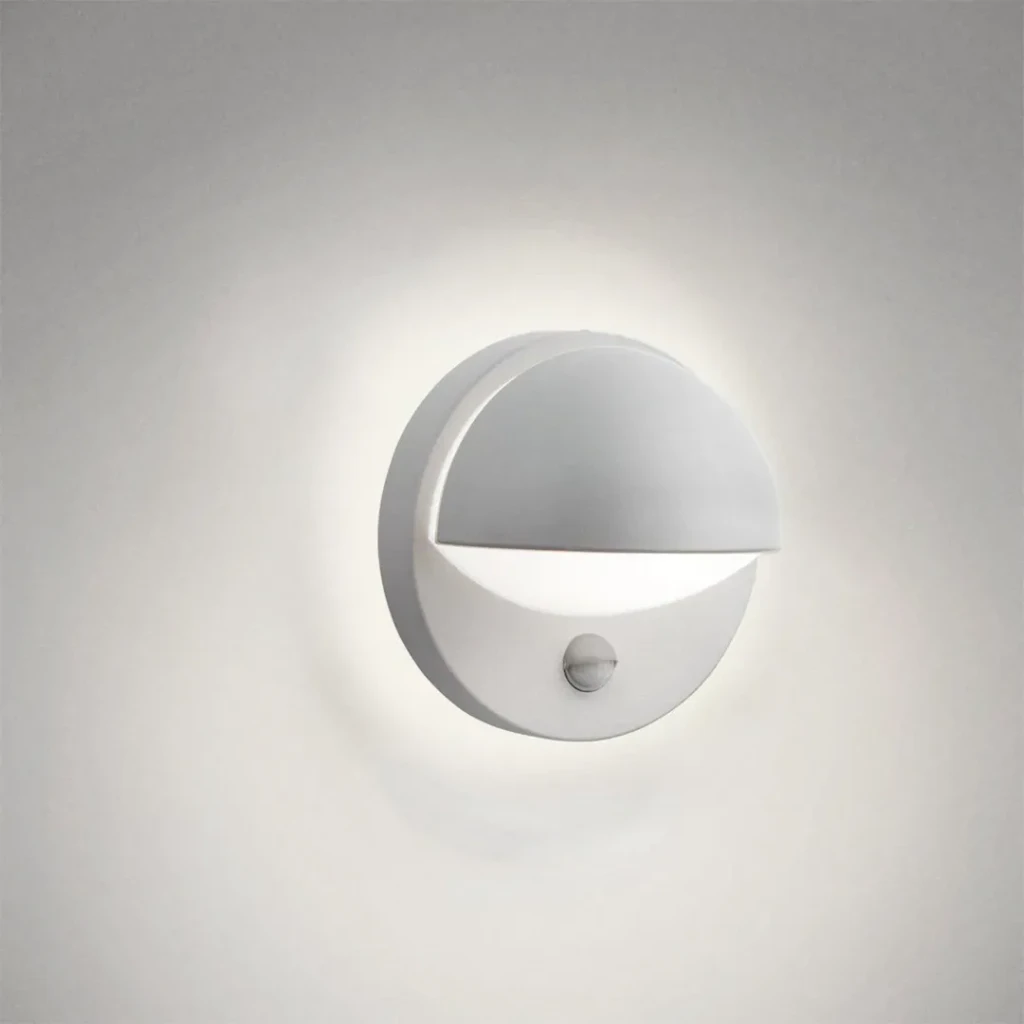 Настенный светильник с датчиком june 42 вт e27 220 - 240 в ip44 philips 2