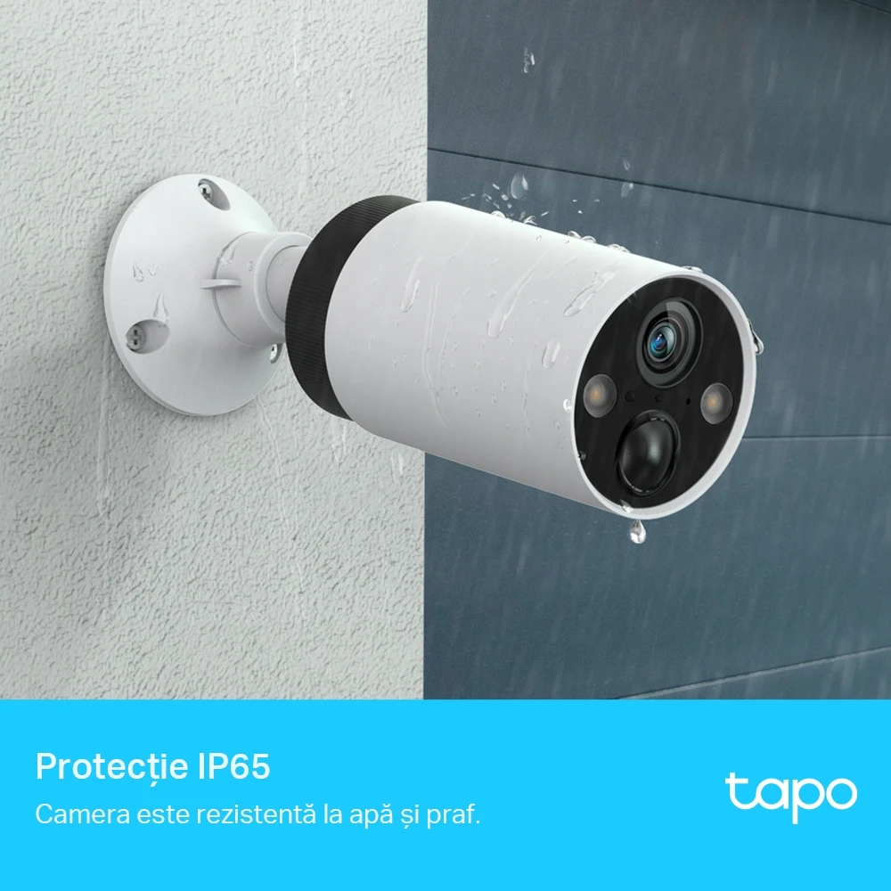 Tp-link tapo c420s1, 4mpix, outdoor battery powered security camera kit 7