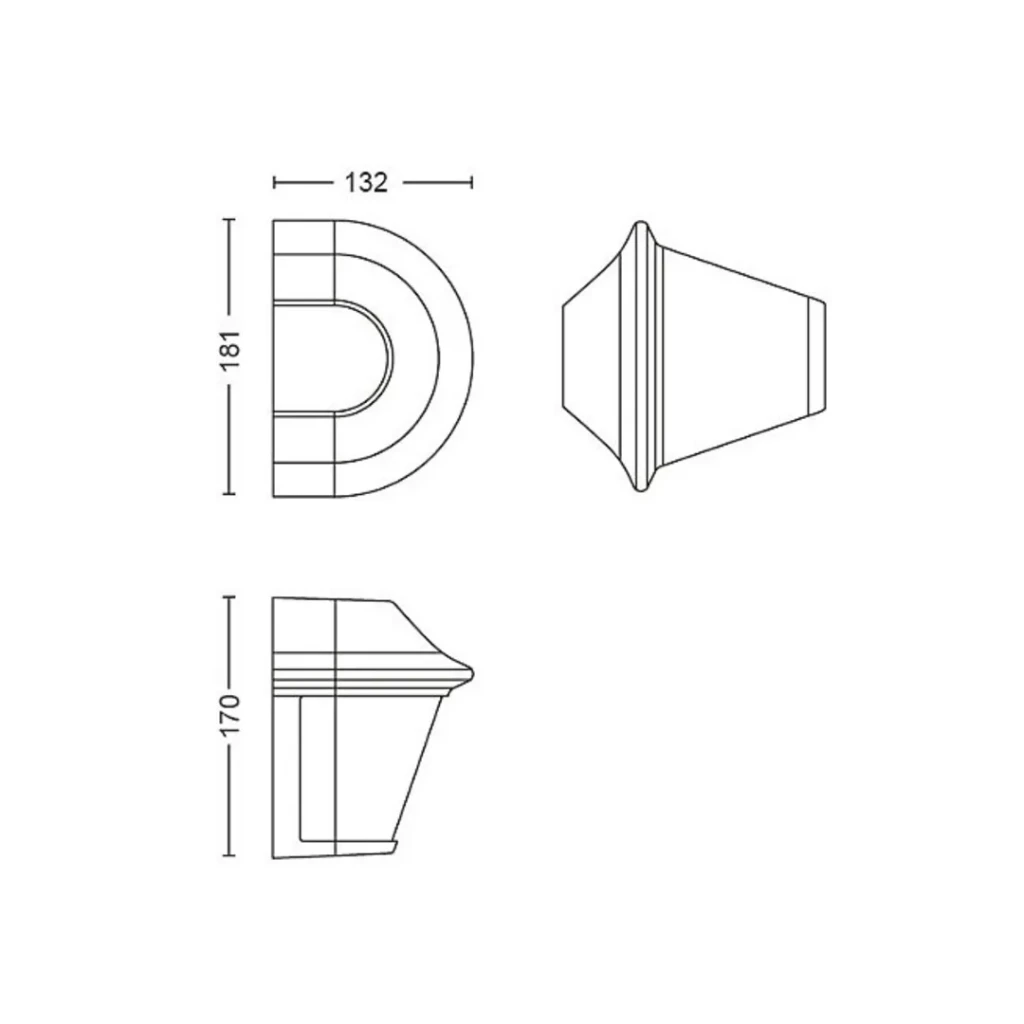 Aplică serres 42 w e27 220 - 240 v ip44 philips 3