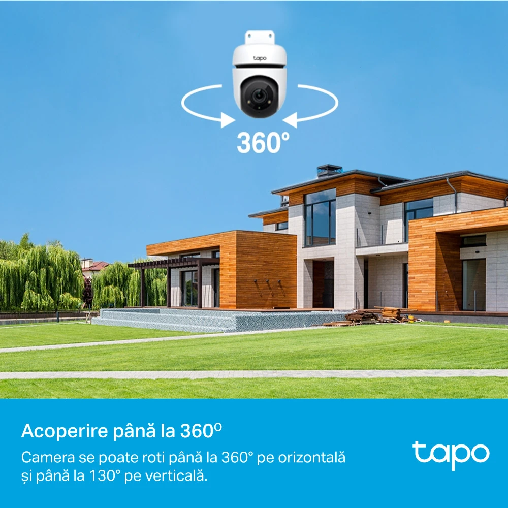 Умная камера видеонаблюдения tp-link tapo c500, белый 11