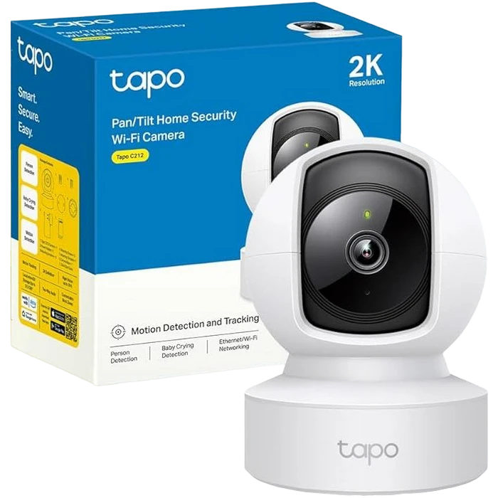 Камера видеонаблюдения tp-link tapo c212, белый 2