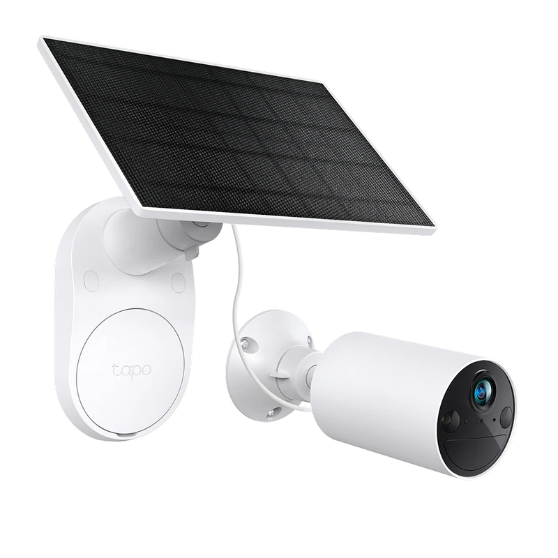 Умная камера видеонаблюдения + солнечная панель tp-link tapo c410 kit, белый 5