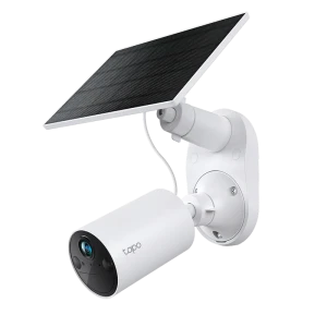 Camera de supraveghere smart + panou solar tp-link tapo c410 kit, alb