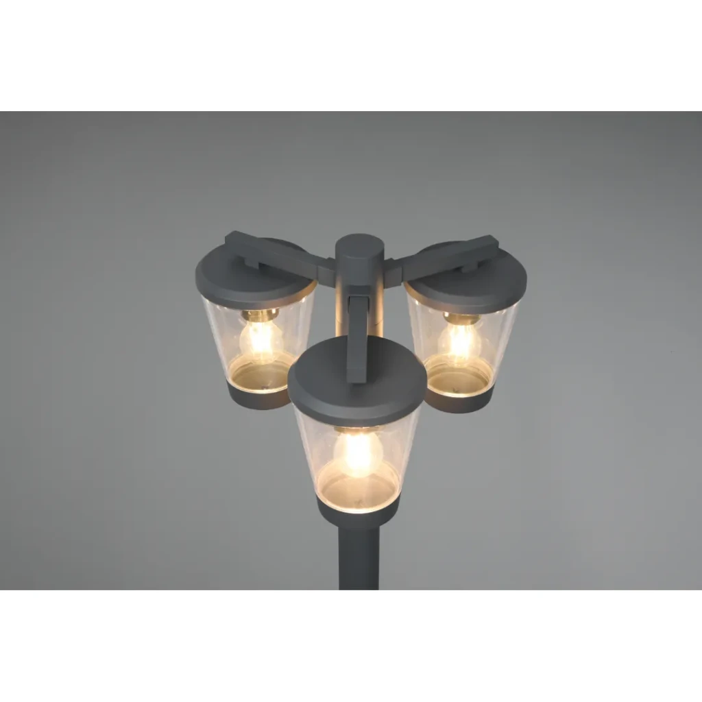 Stâlp de grădină cavado 40 w e27 220 - 240 v ip44 trio 3