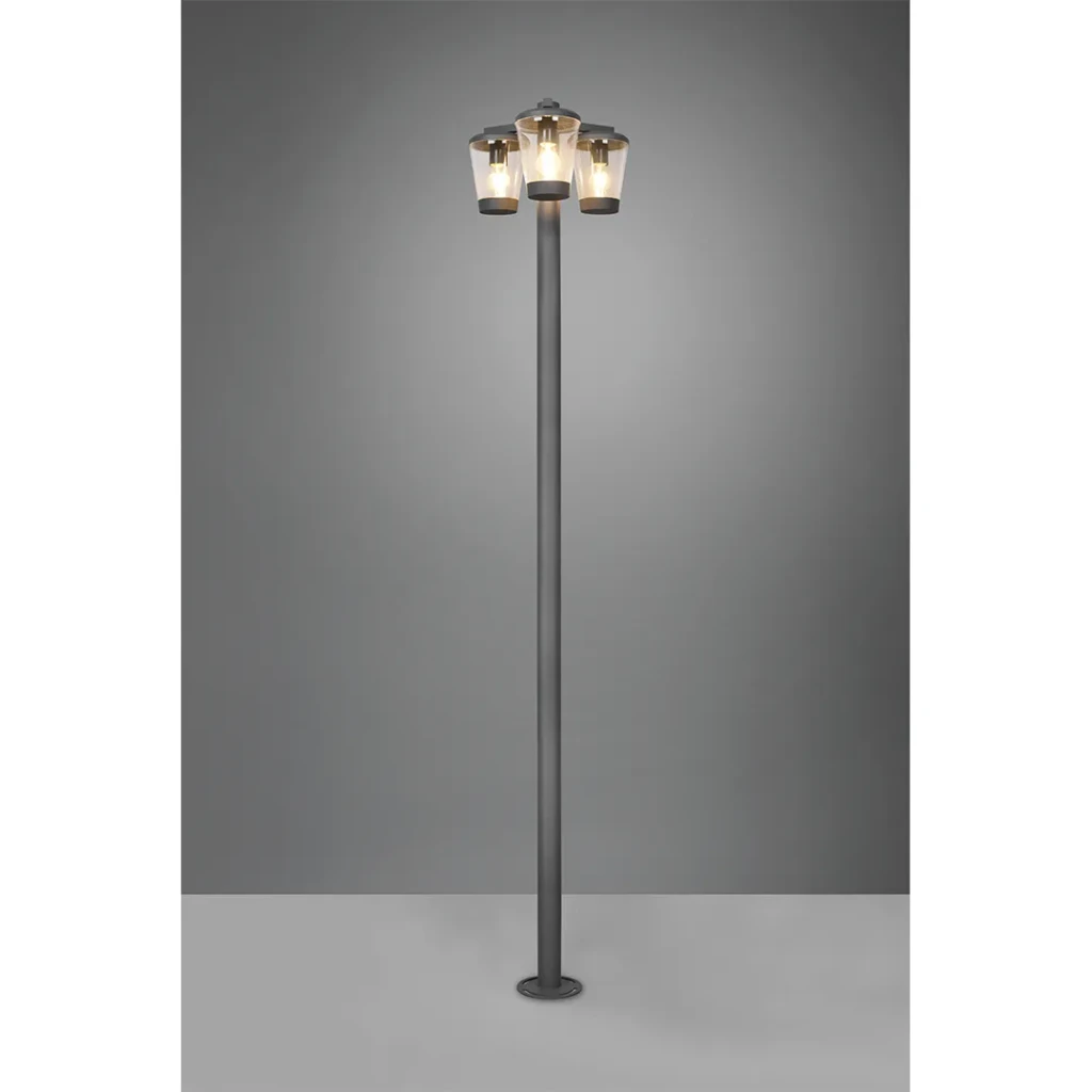 Stâlp de grădină cavado 40 w e27 220 - 240 v ip44 trio 2
