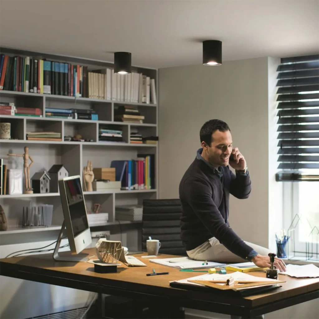 Точечный светильник pilar 20 вт gu10 220 - 240 в ip20 philips 2