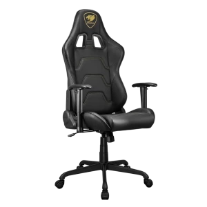 Игровое кресло Cougar ARMOR ELITE, ПВХ Кожа, Черный | Золотистый