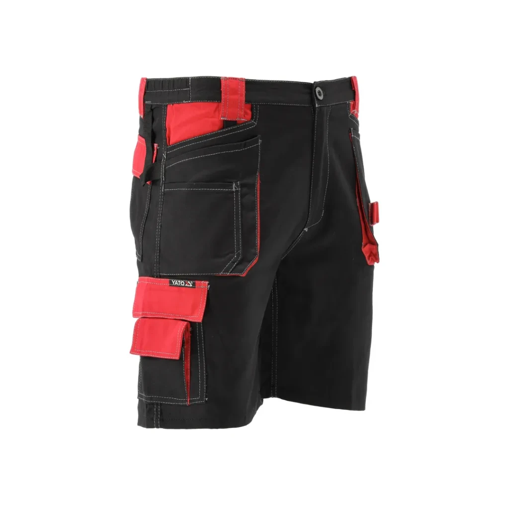 Șorți de lucru ash xxl negru/roșu yato 2