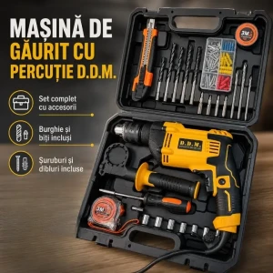 Masina de gaurit cu percutie d.d.m.