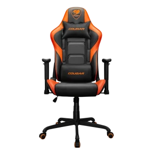 Игровое кресло Cougar ARMOR ELITE, ПВХ Кожа, Черный | Оранжевый