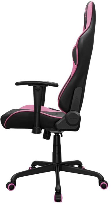 Scaun gaming cougar armor elite, pvc piele, negru | roz 2