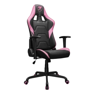 Scaun gaming cougar armor elite, pvc piele, negru | roz Thumbnail 9