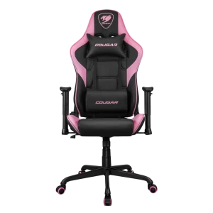Scaun gaming cougar armor elite, pvc piele, negru | roz Thumbnail 1