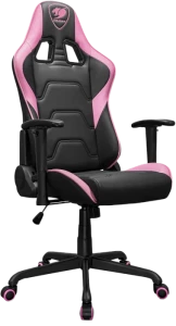 Scaun gaming cougar armor elite, pvc piele, negru | roz Thumbnail 4