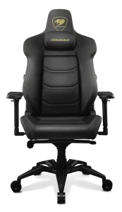 Игровое кресло Cougar ARMOR EVO, ПВХ Кожа, Черный/Золотой