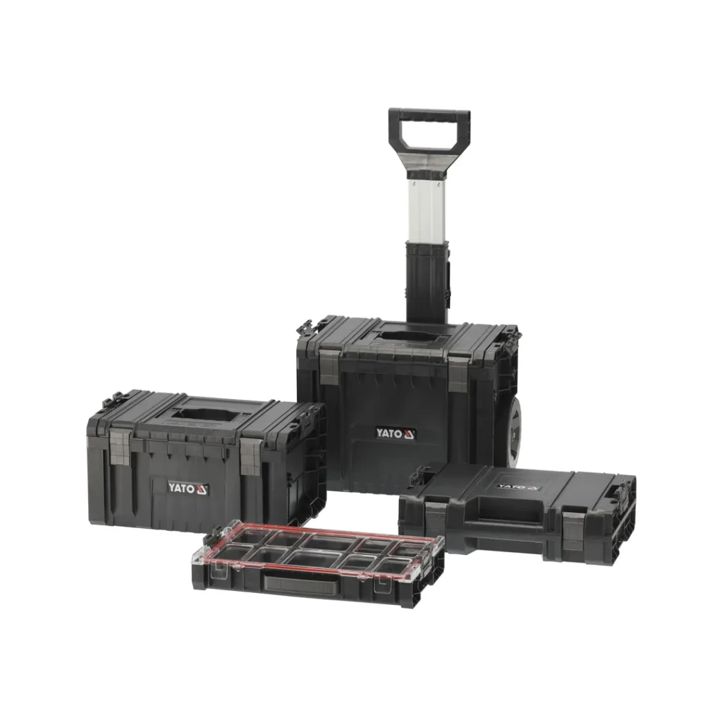 Тележка для инструментов 35b/23b/41g/28w пластик yato 3