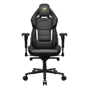 Игровое кресло Cougar Hotrod Royal, ПВХ Кожа, Черный/Золотой