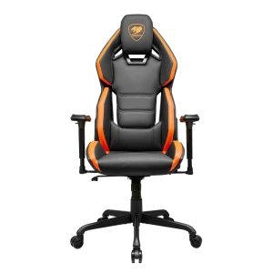 Игровое кресло Cougar Hotrod, Искусственная кожа, Черный | Оранжевый