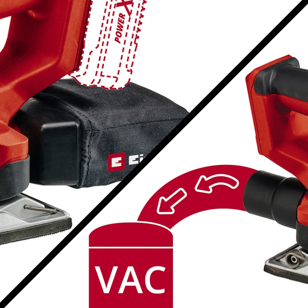 Șlefuitor cu vibrații te-os 18/230 li pxc solo 18 v 22000 vib/min einhell 3