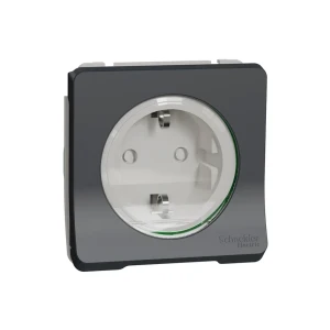 Розетка mur36134 mureva 16 a 220 - 240 в антрацит schneider-electric