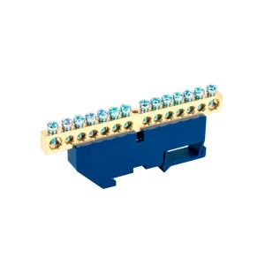 Нулевая шина изолированная 11-2350 8 x 12 мм 160 a 450 в rexant