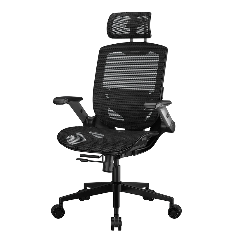 Scaun gaming cougar speeder one, plasă respirabilă, negru 11