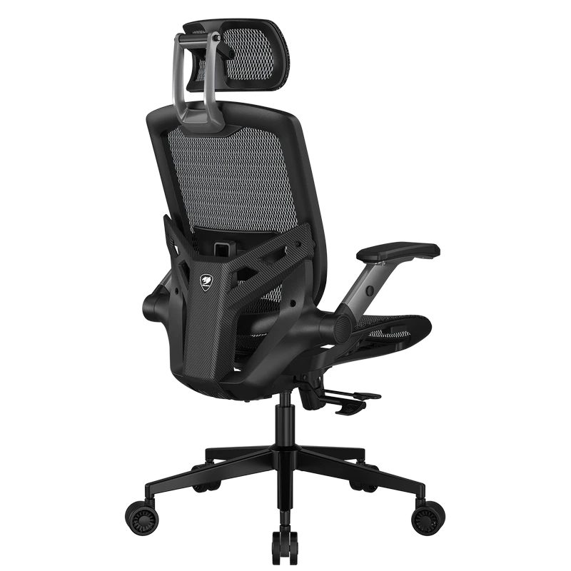Scaun gaming cougar speeder one, plasă respirabilă, negru 2