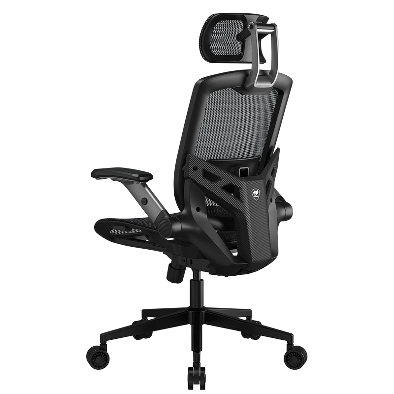 Scaun gaming cougar speeder one, plasă respirabilă, negru 6