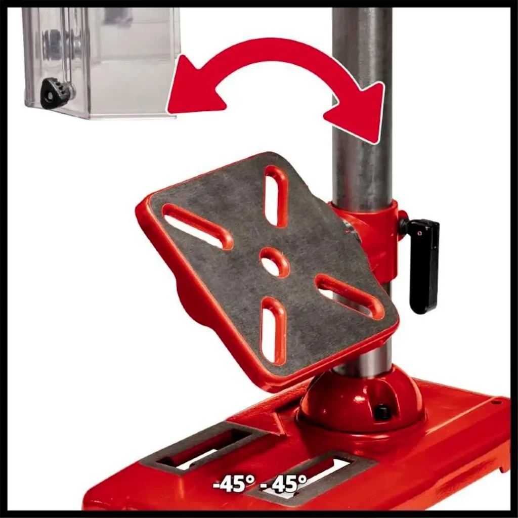 Mașină de găurit de banc einhell te-bd 550 e 450 w 220 - 240 v 450 - 2500 rot/min 5