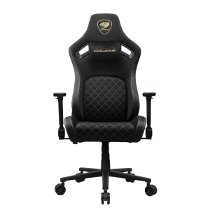 Игровое кресло Cougar Defensor, Ткань, Искусственная кожа, Gold F