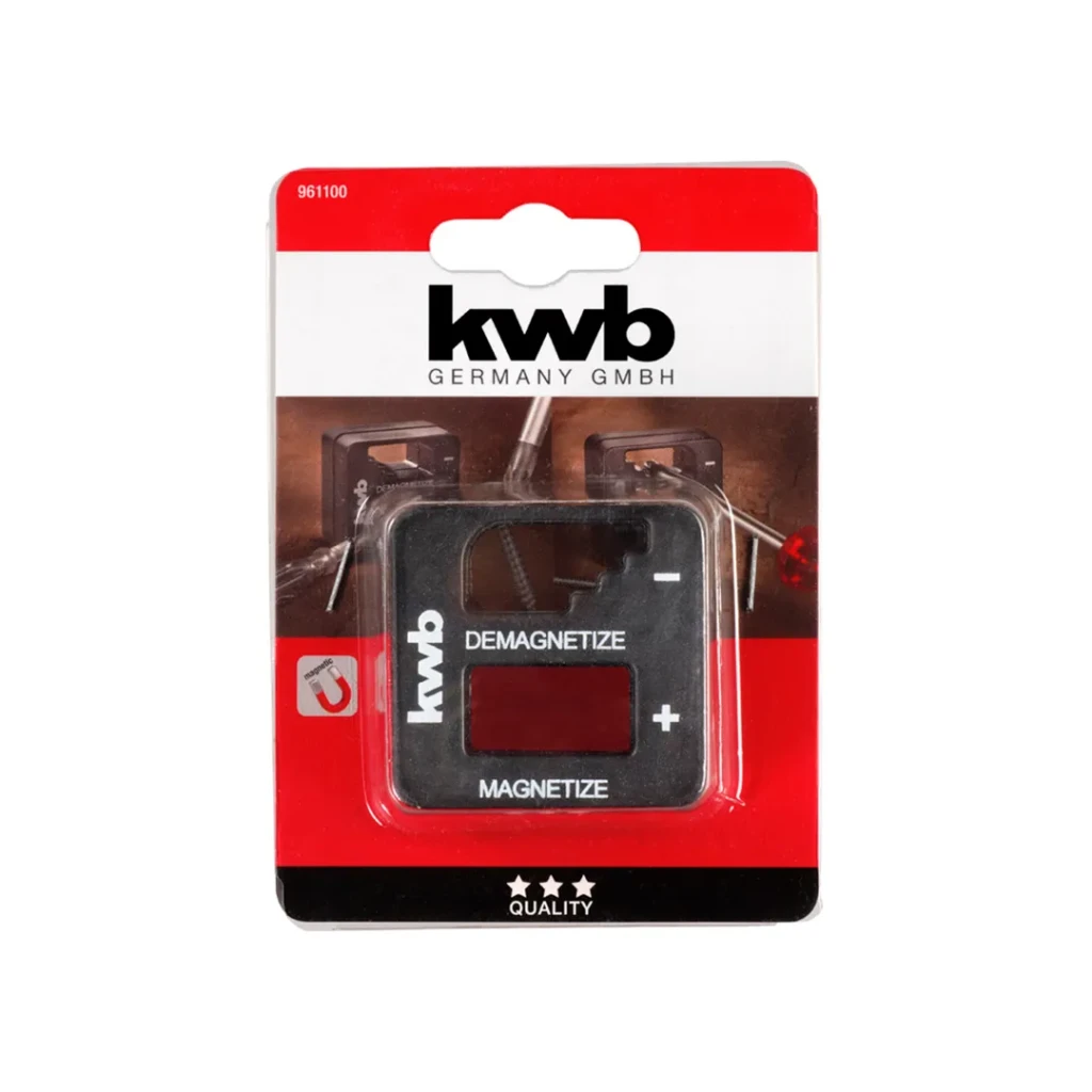 Magnetizer размагничивания инструмента 961100 50 x 50 x 28 мм kwb 2