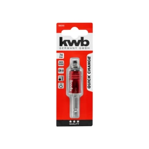 Adaptor pentru biți hexagonal 1/4" 74 mm kwb Thumbnail 2