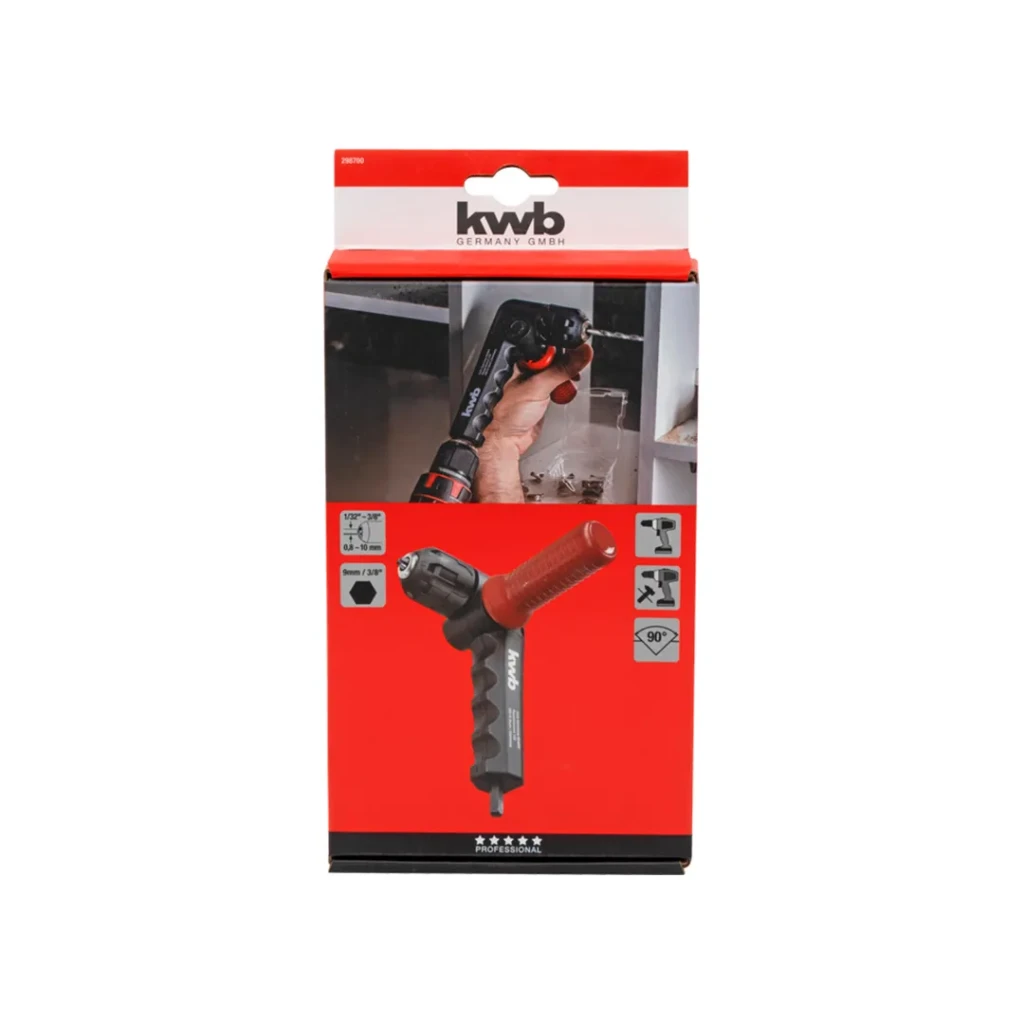 Adaptor pentru șurubelniță 90' cu mâner k298700 1/4'' kwb 3