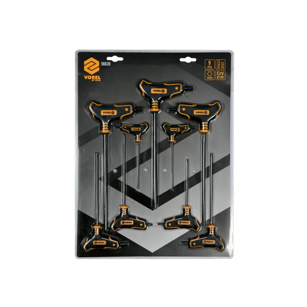 Набор ключей torx t10 - t50 9 шт. vorel 2