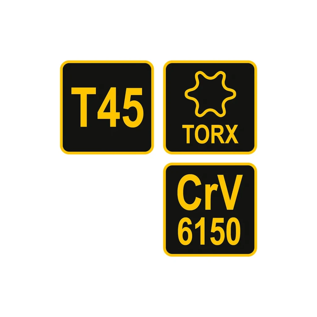 Ключ torx t45 1 шт. vorel 2