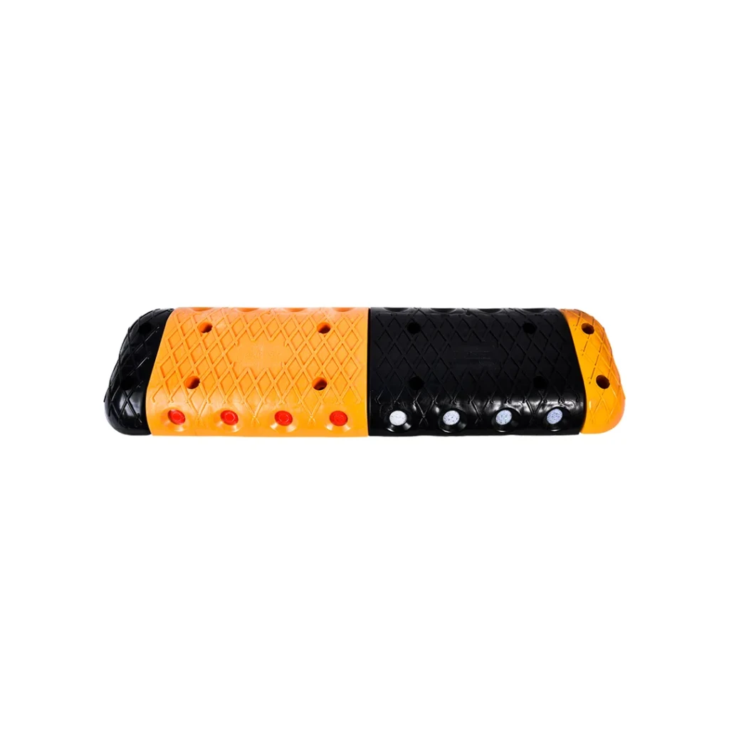 Capac pentru limitator de viteză 10 x 25 x 5 cm negru/galben mfk 2