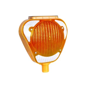 Lampă de semnalizare cu 2 led-uri 12 x 23 x 27 cm galben mfk