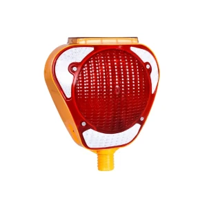 Lampă de semnalizare cu 2 led-uri 12 x 23 x 27 cm roșu mfk