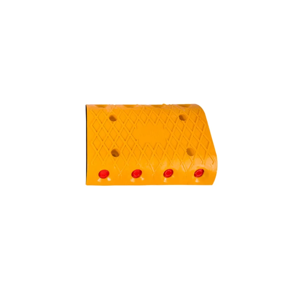 Limitator de viteză 25 x 35 x 5 cm negru/galben mfk 2
