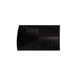 Limitator de viteză 30 x 50 x 4.5 cm negru/galben mfk